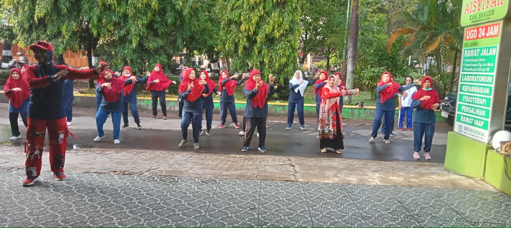 Senam Sehat MEK PDA Sragen